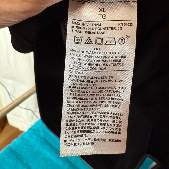 Banana Republic Sleeveless Layered Formal Blue Womens Sz XL Sheer & Sexy - Picture 4 of 4